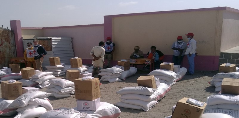 Food and shelter aid for 2000 in Durayhimi