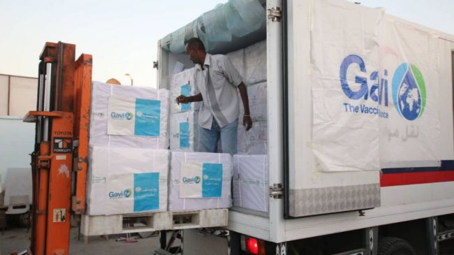 More than one million doses of measles vaccine arrive at Aden airport