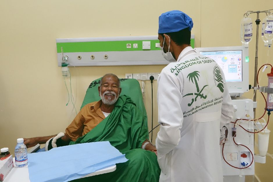 Funded by KSrelief, Dialysis Center Services Continue in Al Ghaydah